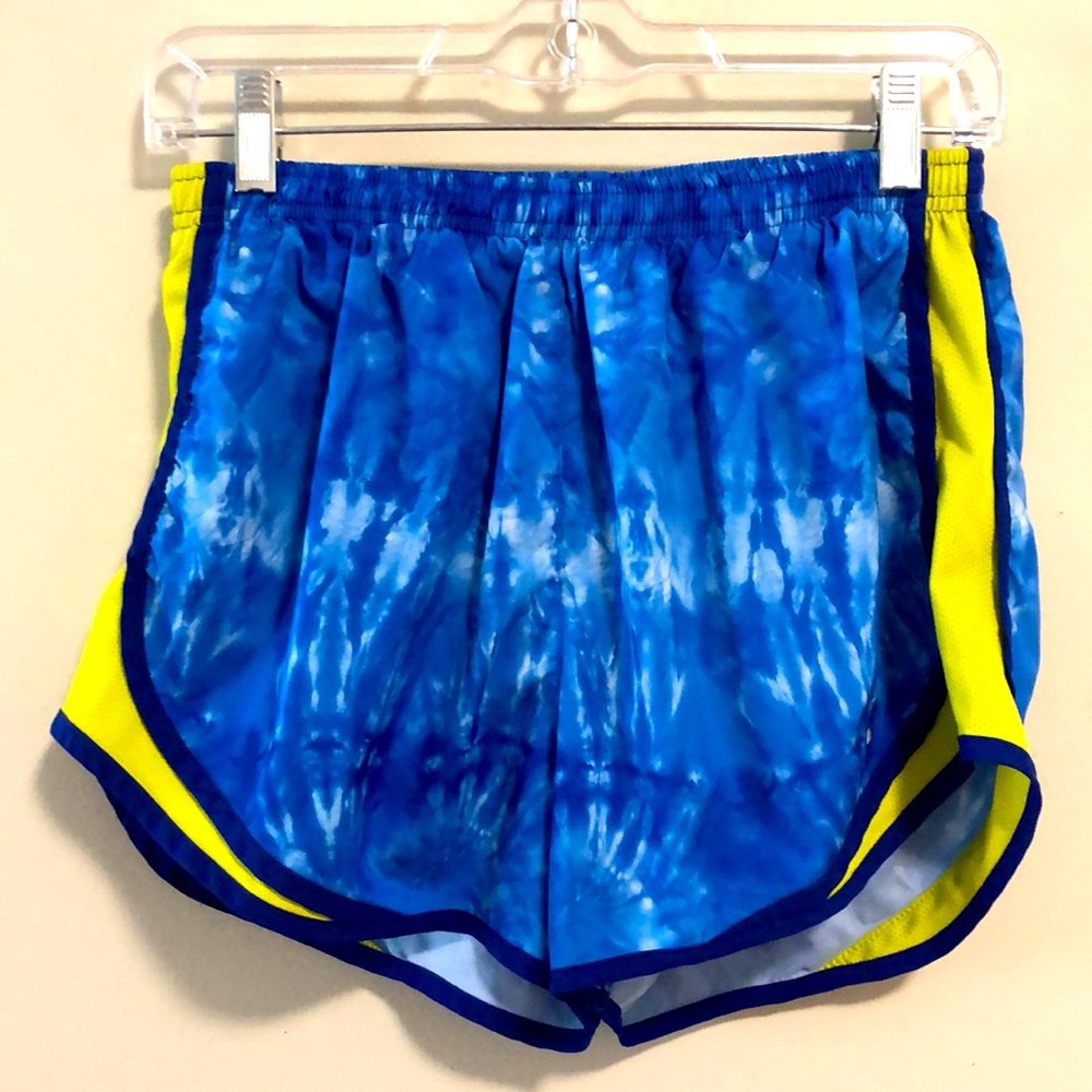 Nike Athletic Shorts Dri fit workout running Blue SZ M Woman’s